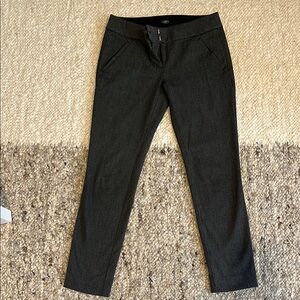Black Patterned Dress Pants - Marissa Skinny, Ann Taylor Loft